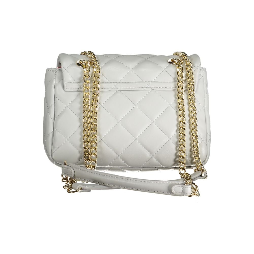 Grey Polyurethane Women's Bag - Image 2