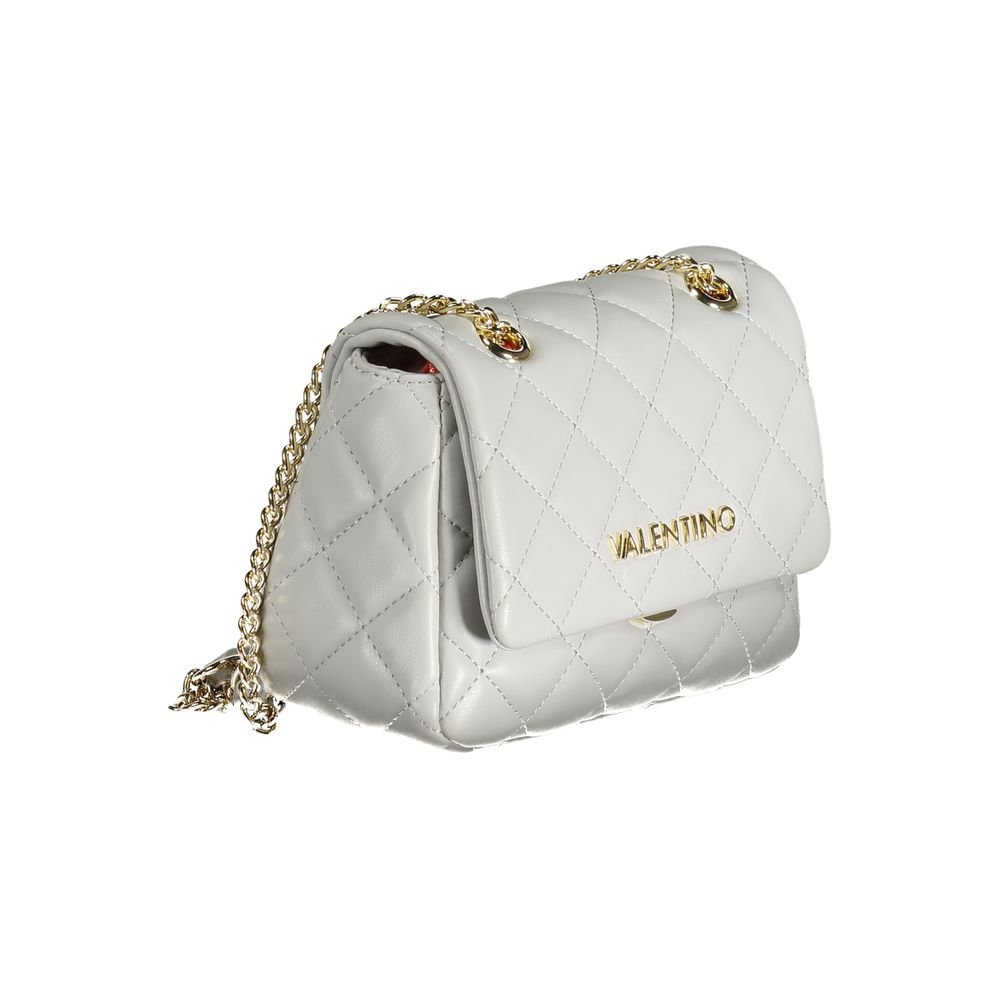 Grey Polyurethane Women's Bag - Image 3