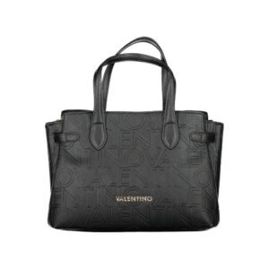 Black Polyurethane Women's Bag