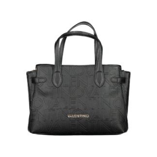Black Polyurethane Women's Bag