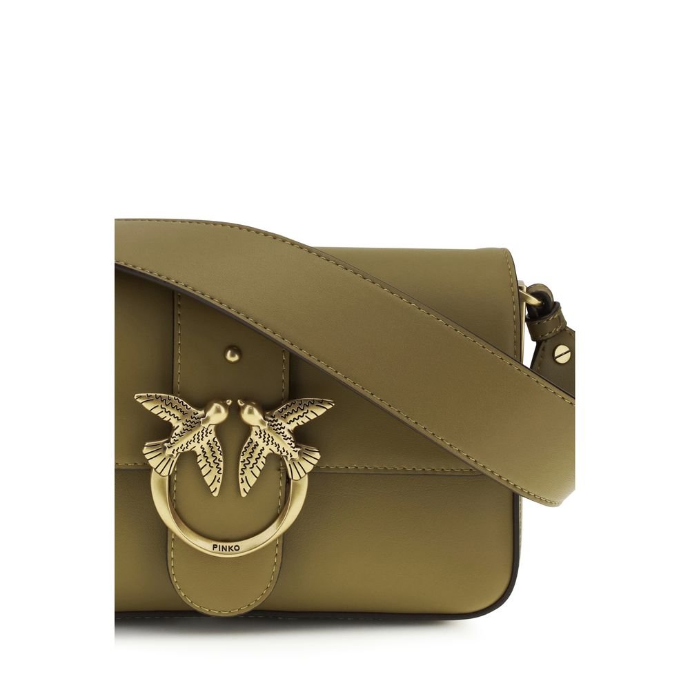 Bicolor Calf Leather Bos Taurus Shoulder Bag - Image 4