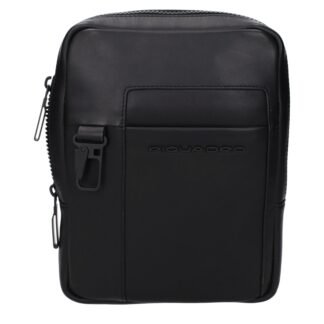 Black Leather Crossbody Bag