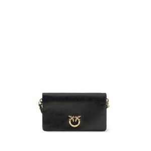 Black Calf Leather Bos Taurus Shoulder Bag