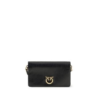 Black Calf Leather Bos Taurus Shoulder Bag