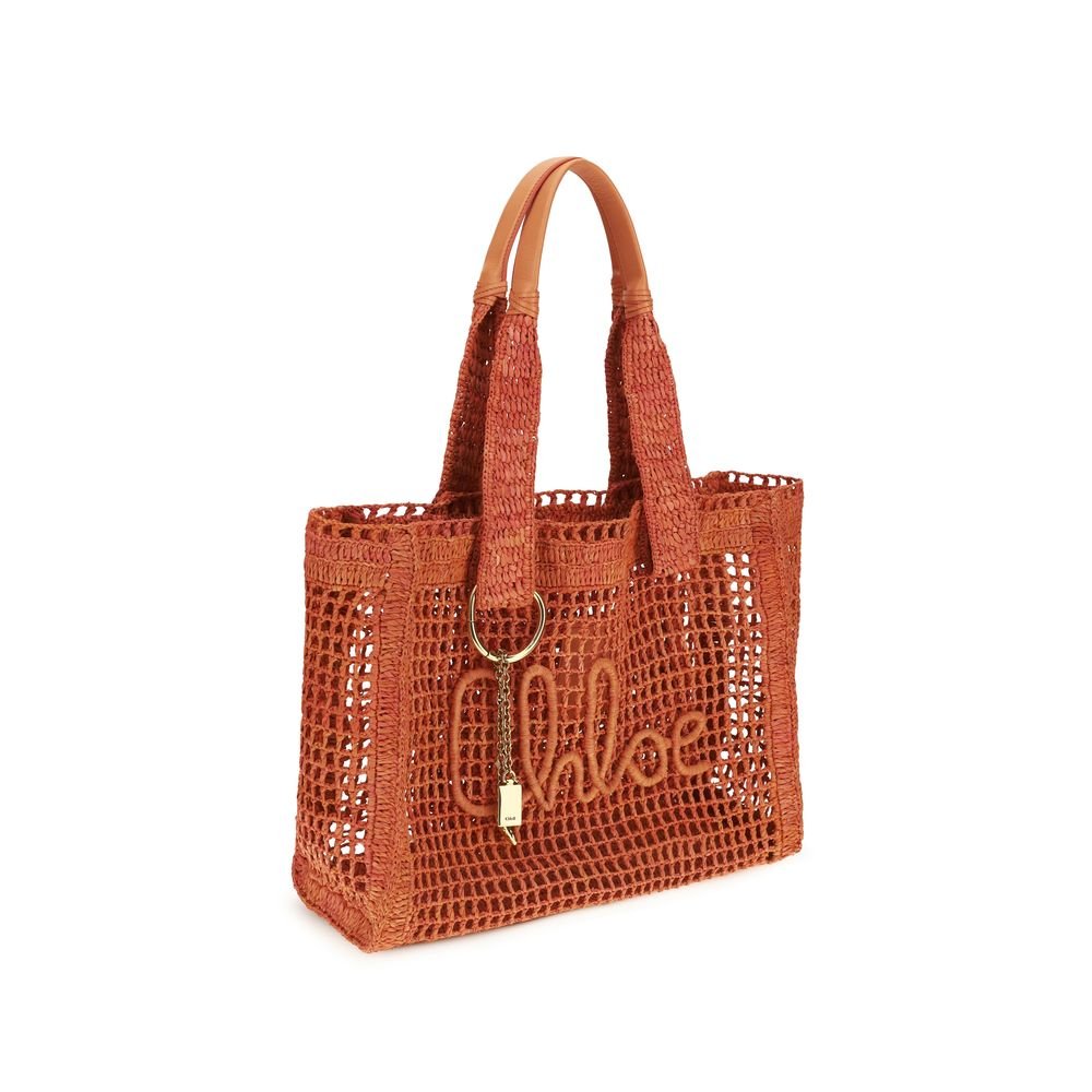 Multicolor Raffia Shoulder Bag - Image 2