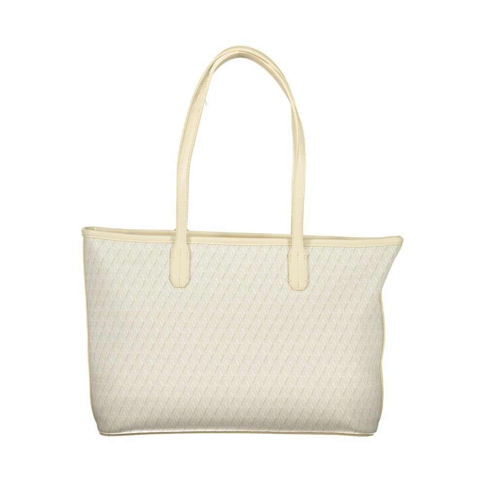 Beige Polyurethane Women's Bag - Image 2