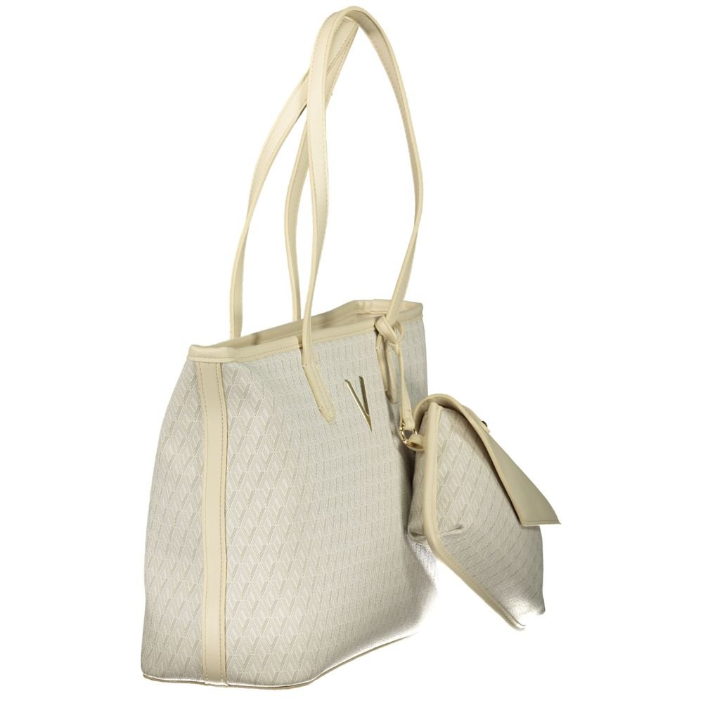 Beige Polyurethane Women's Bag - Image 3