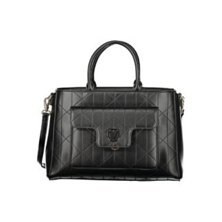 Black Polyurethane Women's Bag
