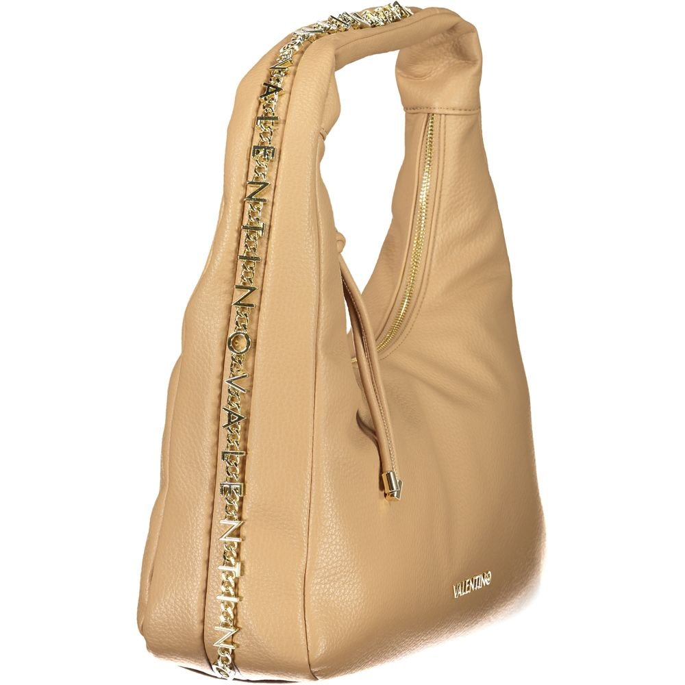 Beige Polyurethane Women's Bag - Image 3