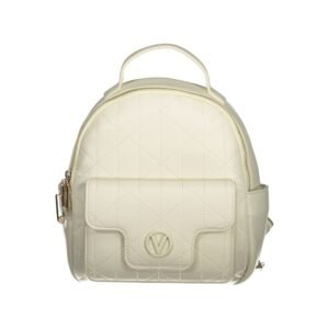 Bianco Polyurethane Women's Backpack