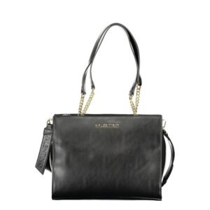 Black Polyurethane Womens Bag