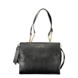 Black Polyurethane Womens Bag