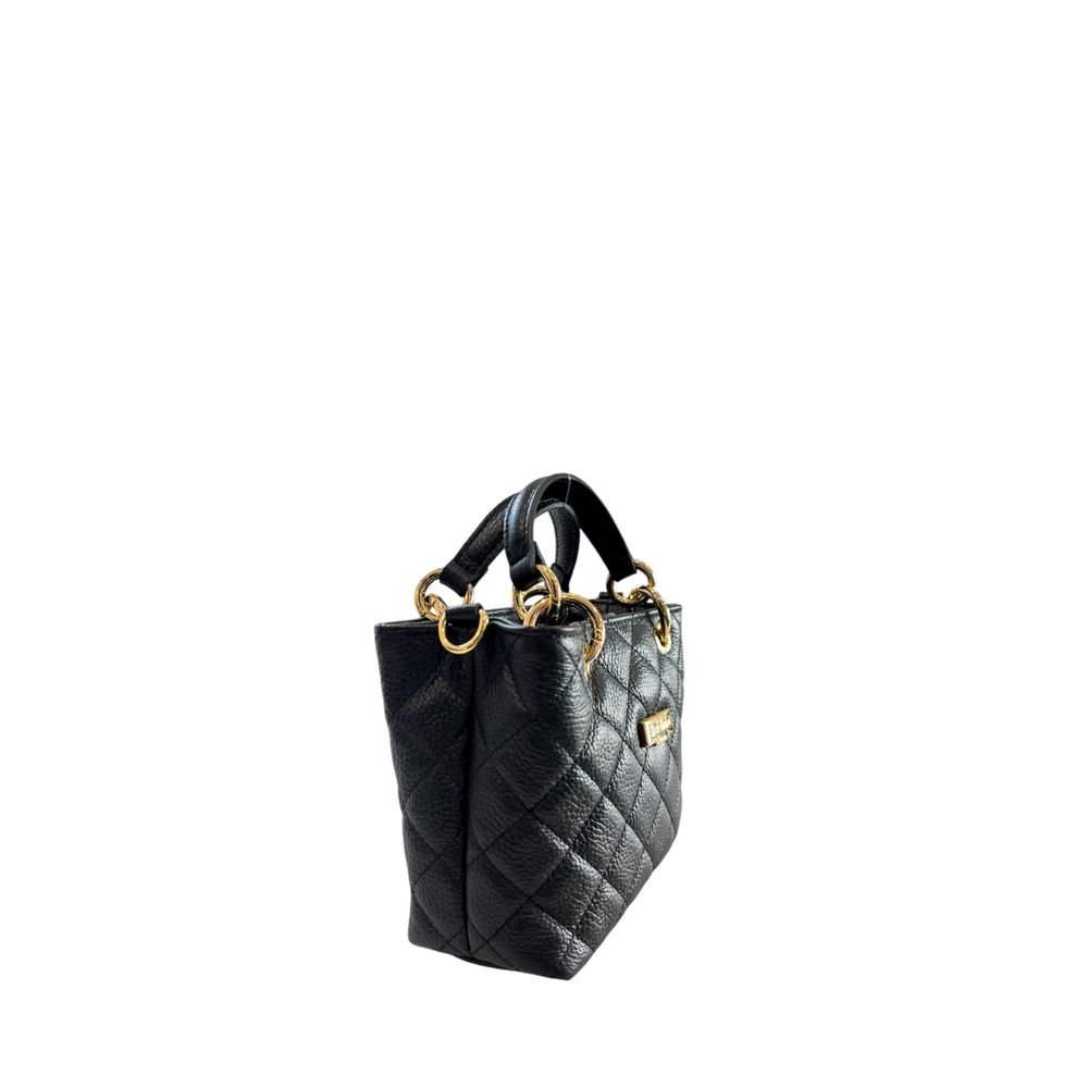 Black Leather Women Handbag - Image 2