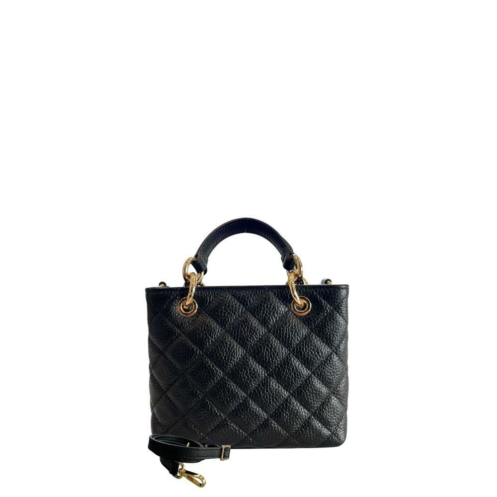 Black Leather Women Handbag - Image 3
