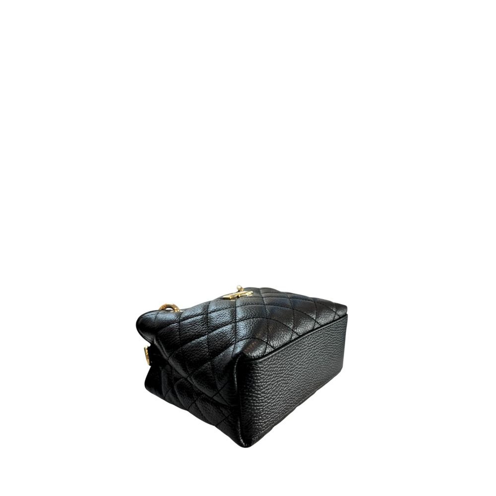 Black Leather Women Handbag - Image 4