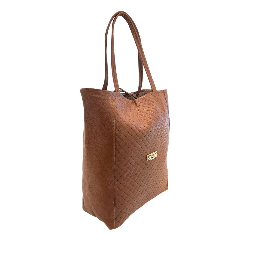 Brown Leather Women Bag - Image 2