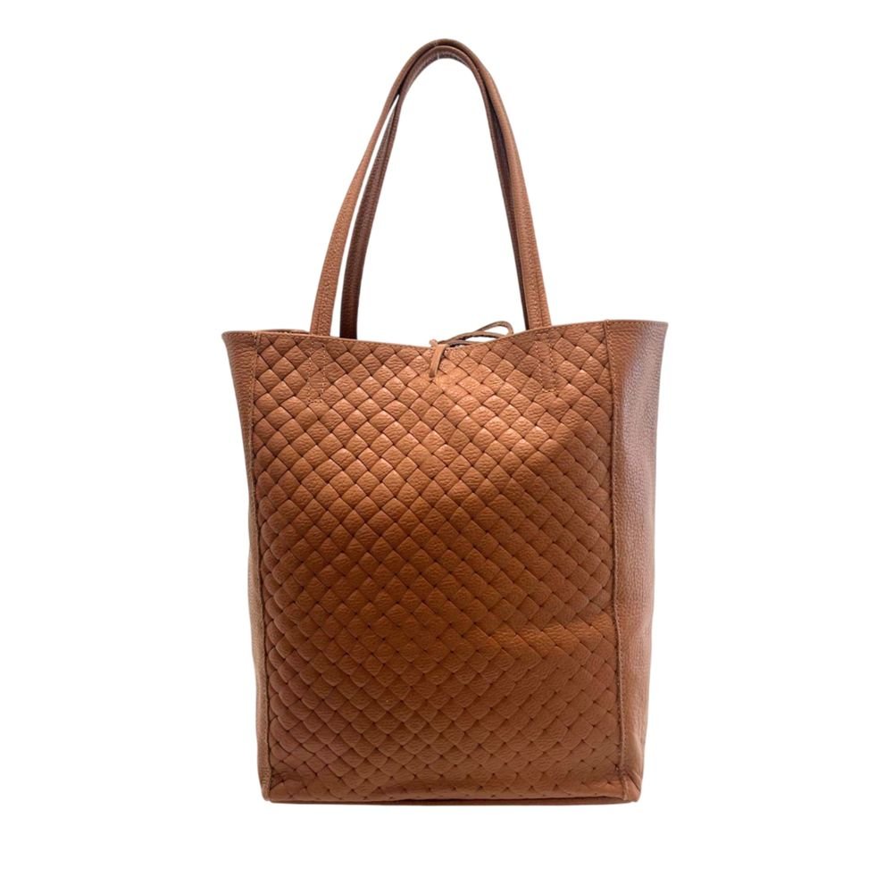 Brown Leather Women Bag - Image 3