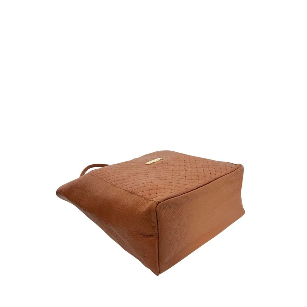 Brown Leather Women Bag - Image 4