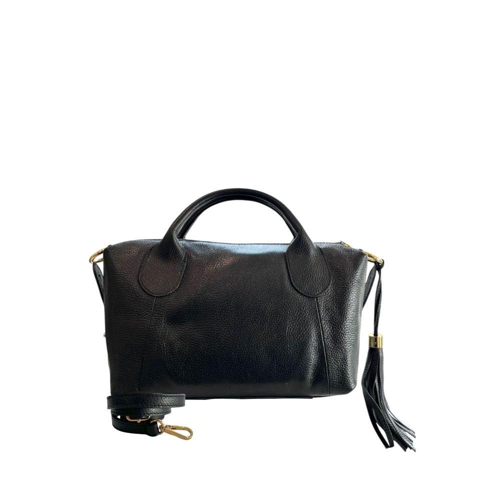Black Leather Women Handbag - Image 3