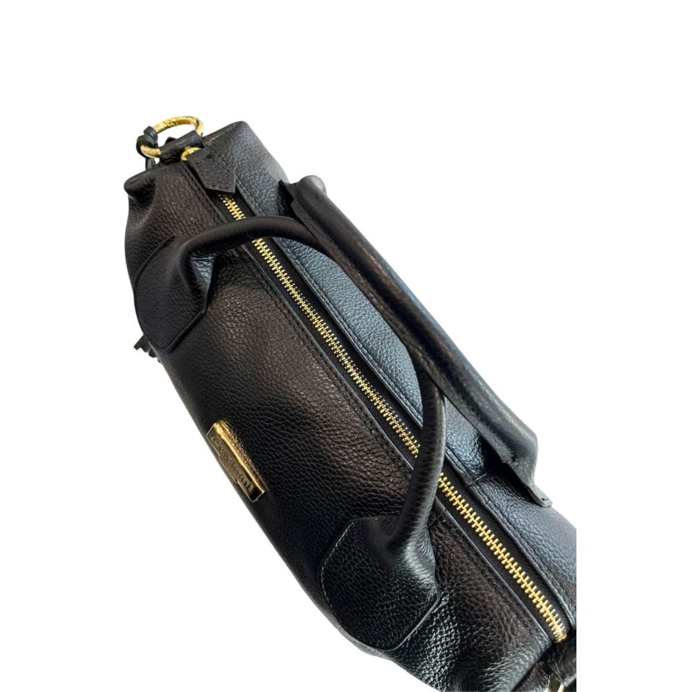 Black Leather Women Handbag - Image 7