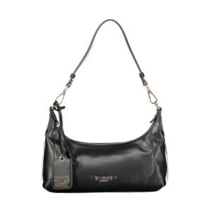 Black Polyurethane Women's Bag