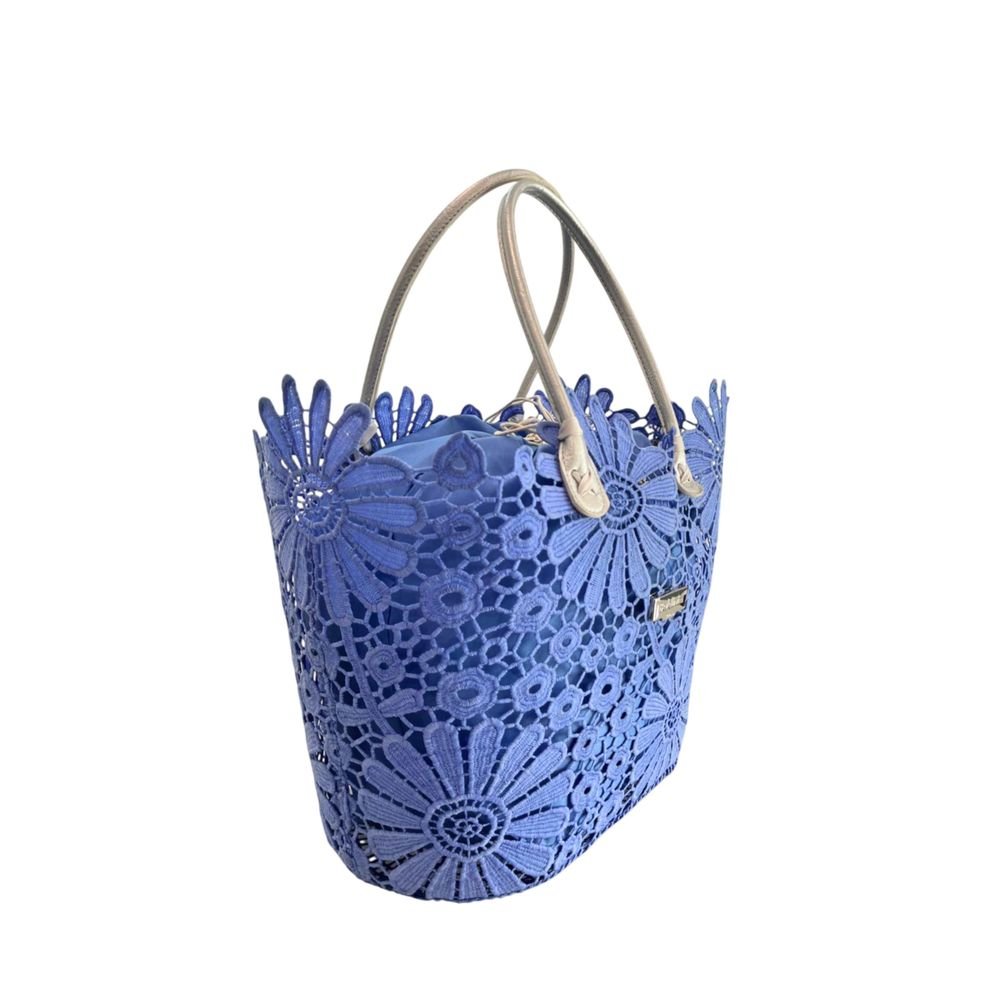 Blue PU Women Handbag - Image 2