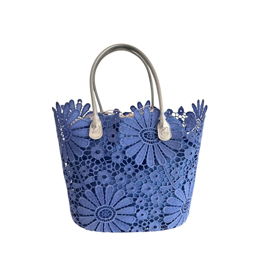 Blue PU Women Handbag - Image 3