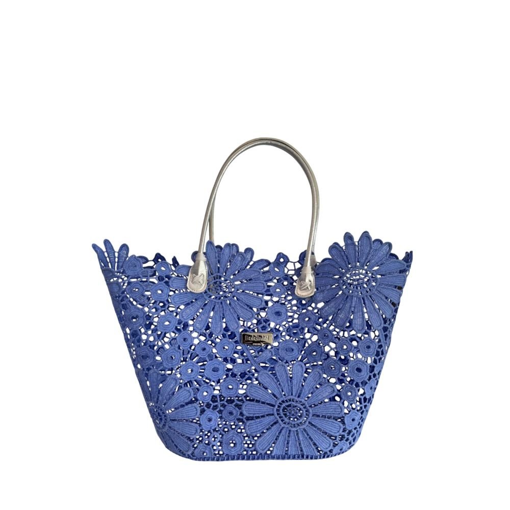 Blue PU Women Handbag - Image 5