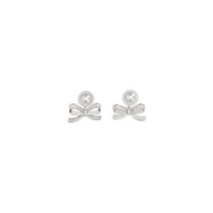 Silver Brass Earrings