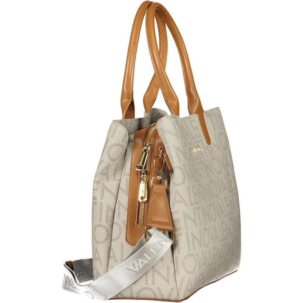 Beige Polyurethane Womens Bag - Image 3