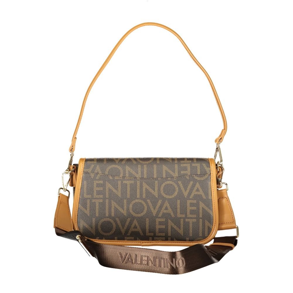 Brown Polyurethane Women's Bag - Image 2