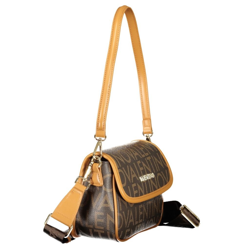 Brown Polyurethane Women's Bag - Image 3