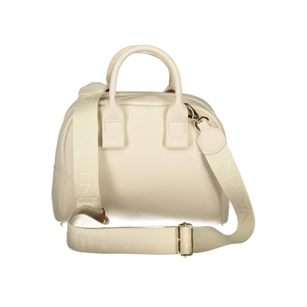Beige Polyurethane Women Bag - Image 2