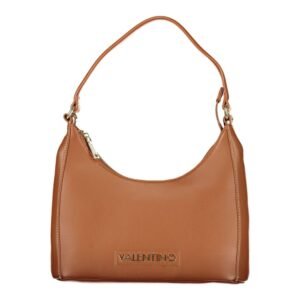 Brown Polyurethane Women's Bag