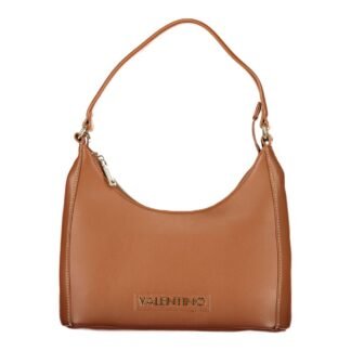 Brown Polyurethane Women's Bag