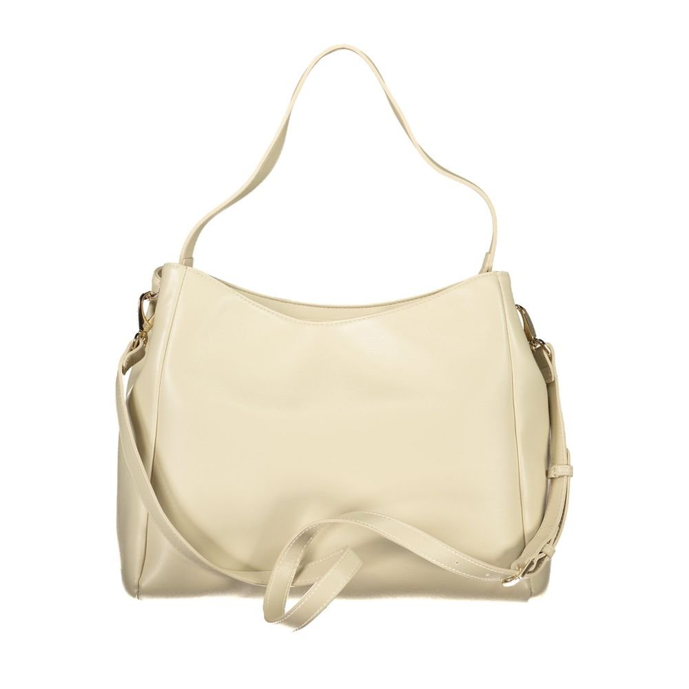 Beige Polyurethane Women's Bag - Image 2
