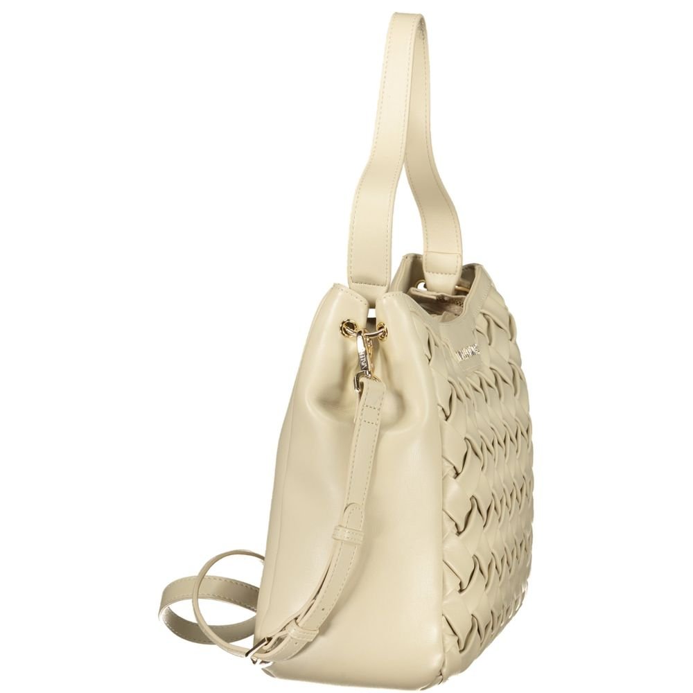 Beige Polyurethane Women's Bag - Image 3