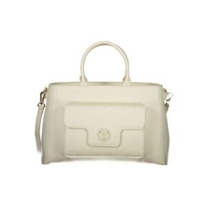 Bianco Polyurethane Women's Bag