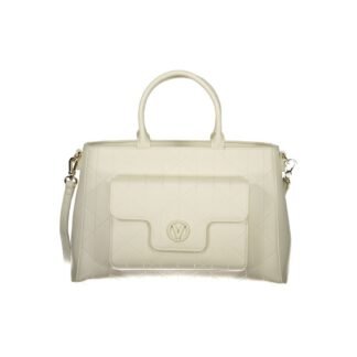 Bianco Polyurethane Women's Bag