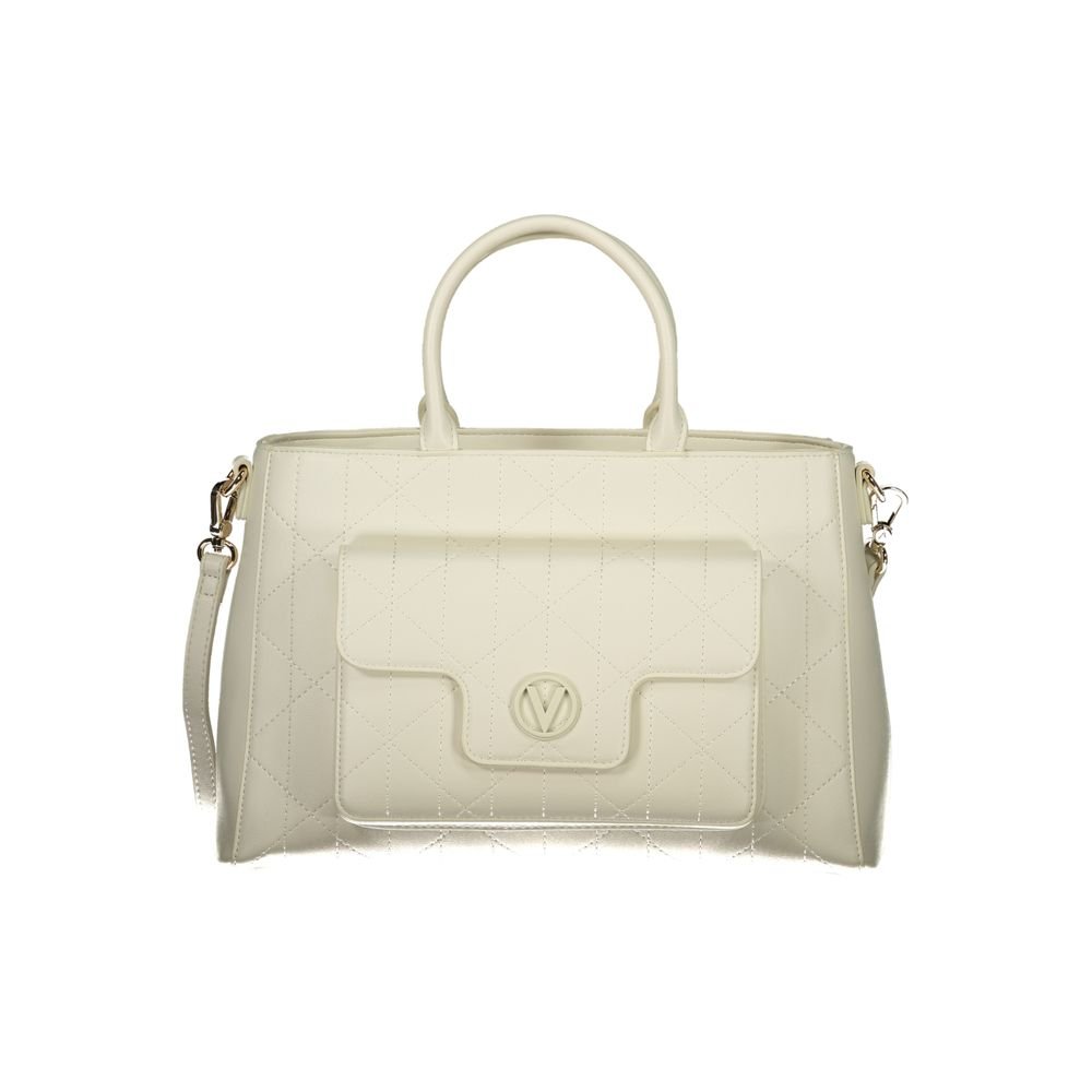 Bianco Polyurethane Women's Bag