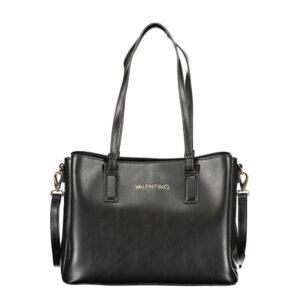 Nero Polyurethane Women's Bag with Recycled Features