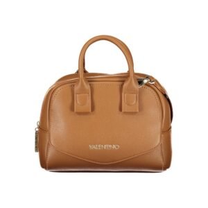 Brown Polyurethane Women's Bag