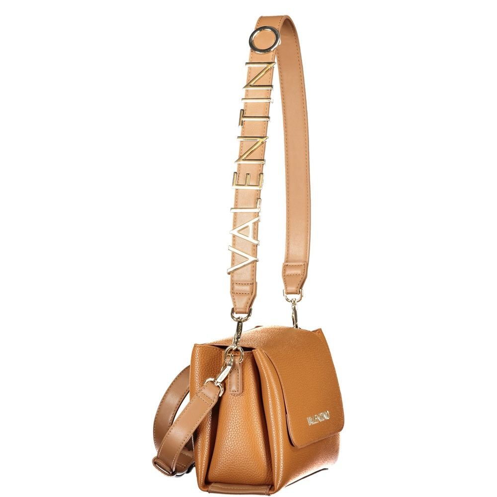 Brown Polyurethane Women's Bag - Image 3