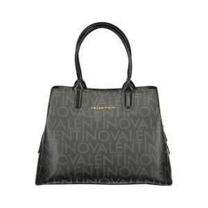 Black Polyurethane Women's Bag