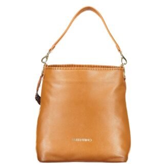 Brown Polyurethane Women's Bag