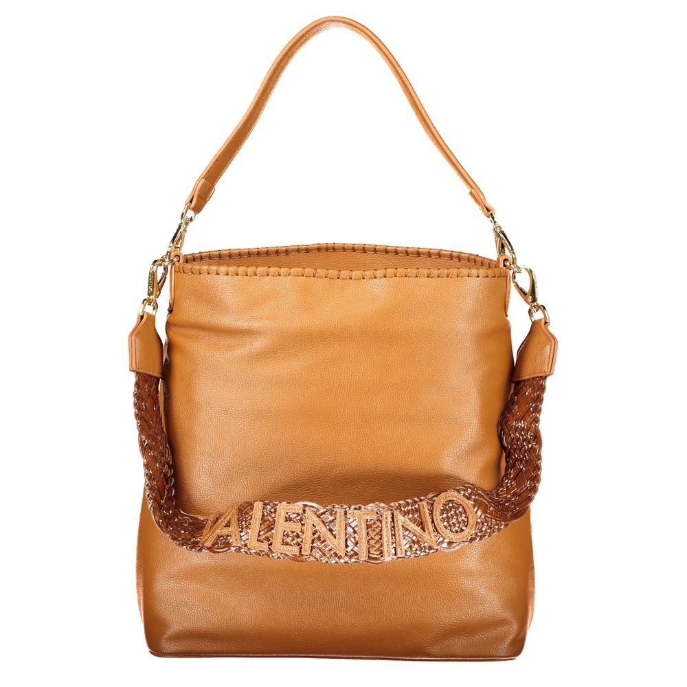 Brown Polyurethane Women's Bag - Image 2