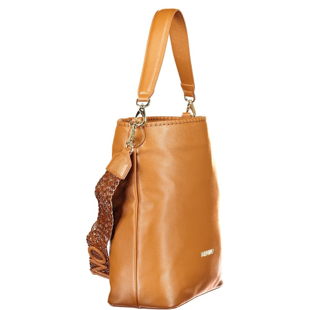 Brown Polyurethane Women's Bag - Image 3
