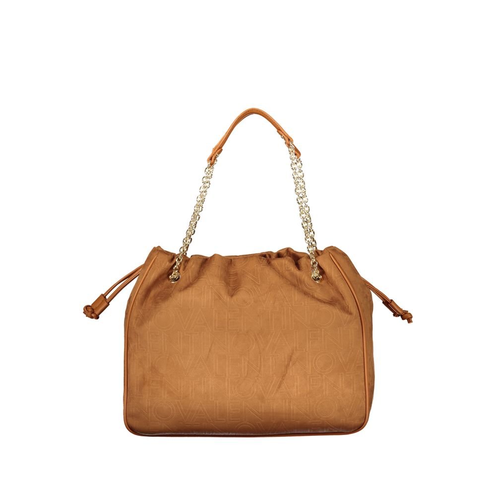Brown Polyurethane Women's Bag - Image 2