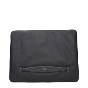 Gray Fabric Clutch Bag
