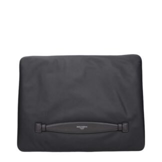 Gray Fabric Clutch Bag